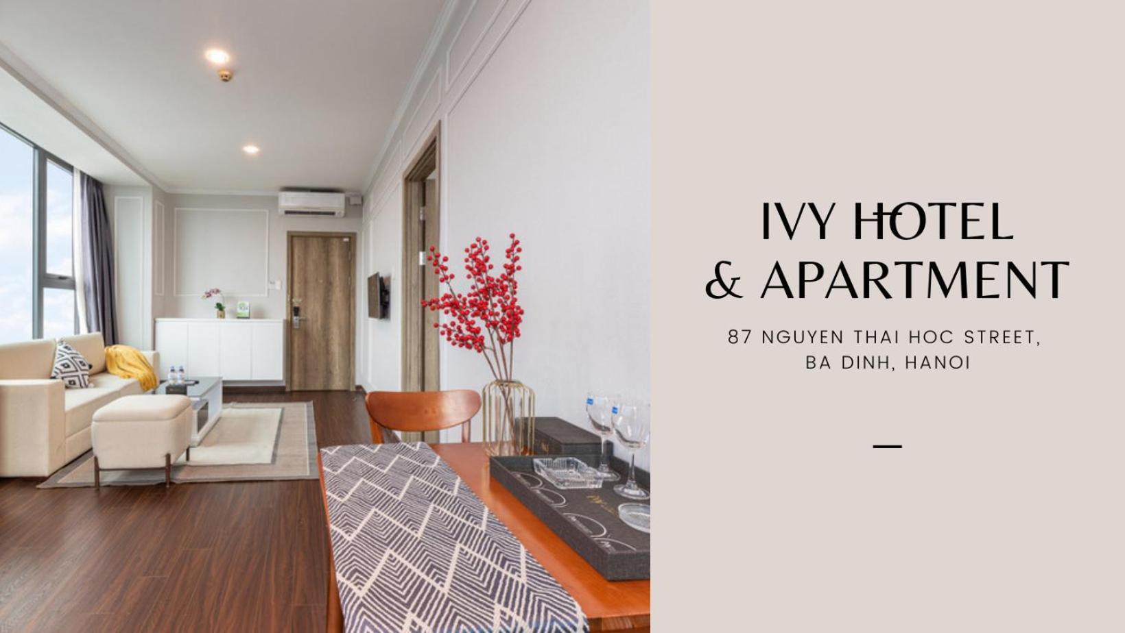 Ivy Hotel & Apartment - Stay 24H Hanoi Dış mekan fotoğraf